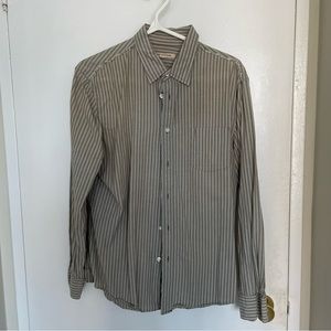 🇺🇸 John Varvatos Dress Shirt - L - Striped